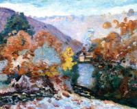 Guillaumin, Armand - Crozant Landscape, La Folie